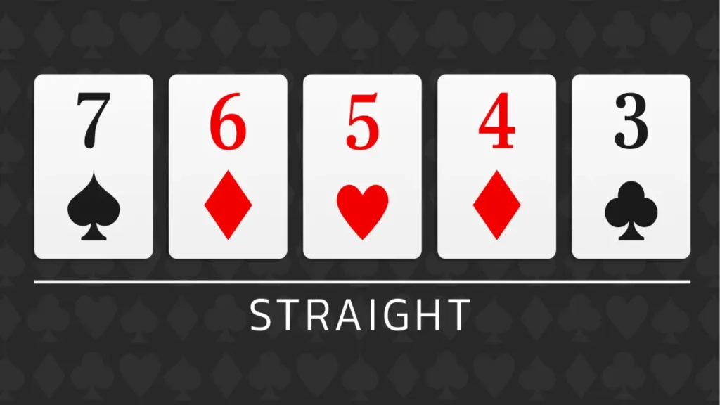 Straight in Poker