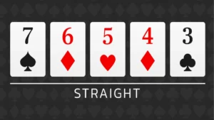 Straight in Poker